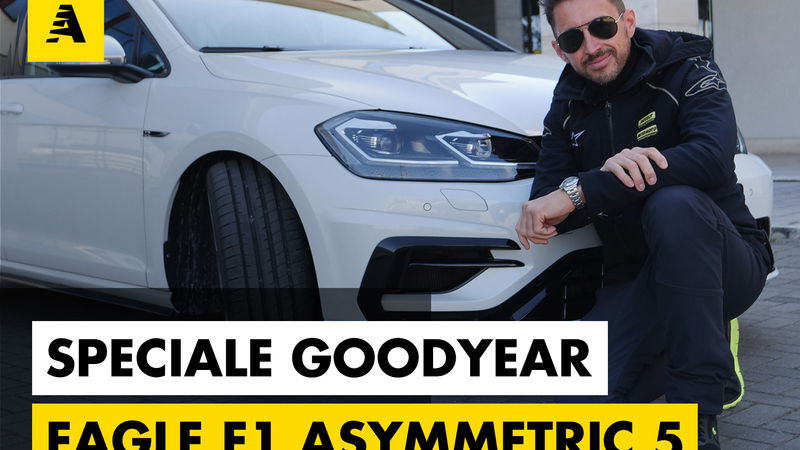 Eagle F1 Asymmetric 5, lo sportivo stradale secondo Goodyear