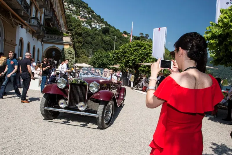 Un'immagine del Concorso di Eleganza di Villa d'Este dello scorso anno