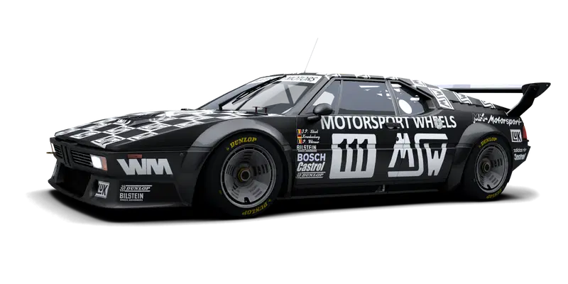 Ecco la BMW M1 Gruppo 4 che se la vedr&agrave; con la Porsche 934 RSR