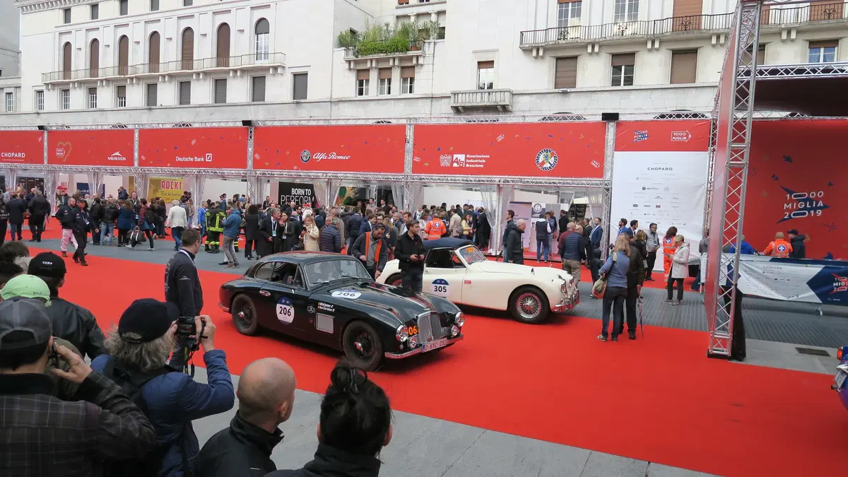 Mille Miglia 2019, le auto viste ai blocchi di partenza (10)