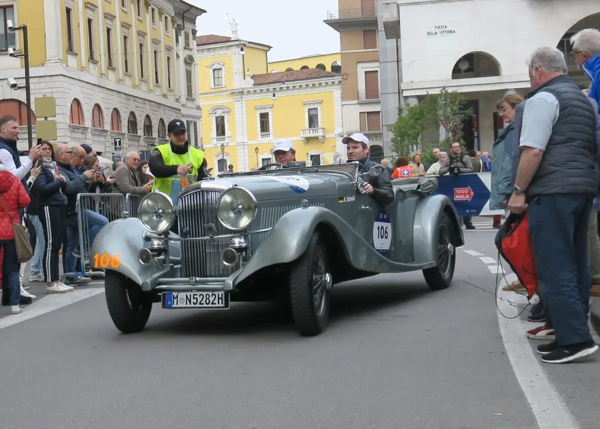 Mille Miglia 2019, le auto viste ai blocchi di partenza (12)