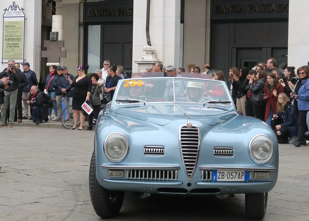 Mille Miglia 2019, le auto viste ai blocchi di partenza (26)