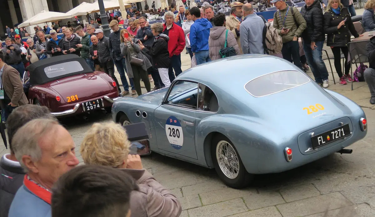 Mille Miglia 2019, le auto viste ai blocchi di partenza (40)