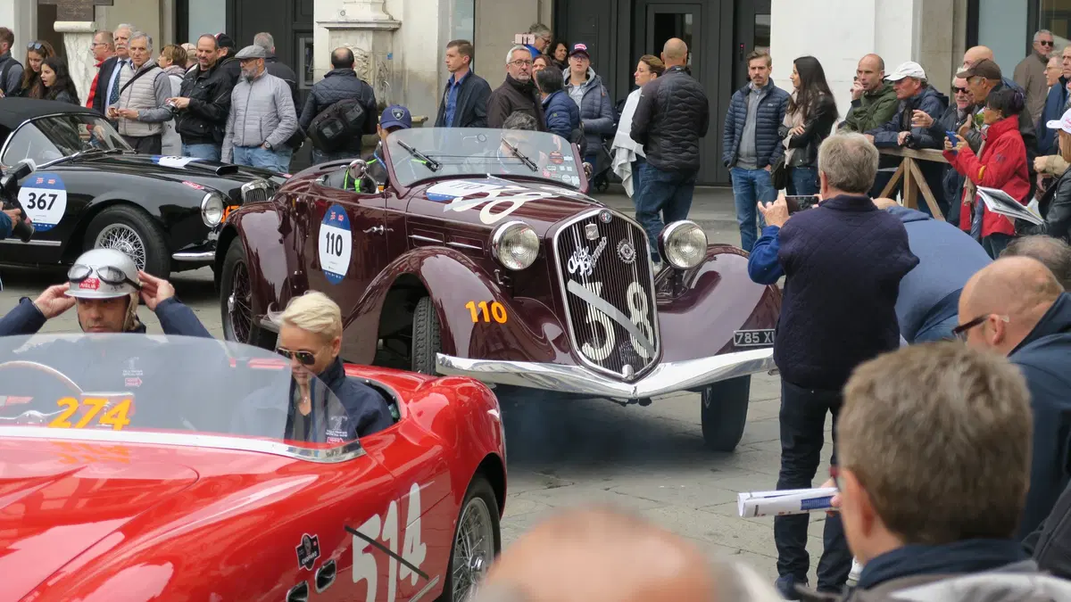 Mille Miglia 2019, le auto viste ai blocchi di partenza (42)