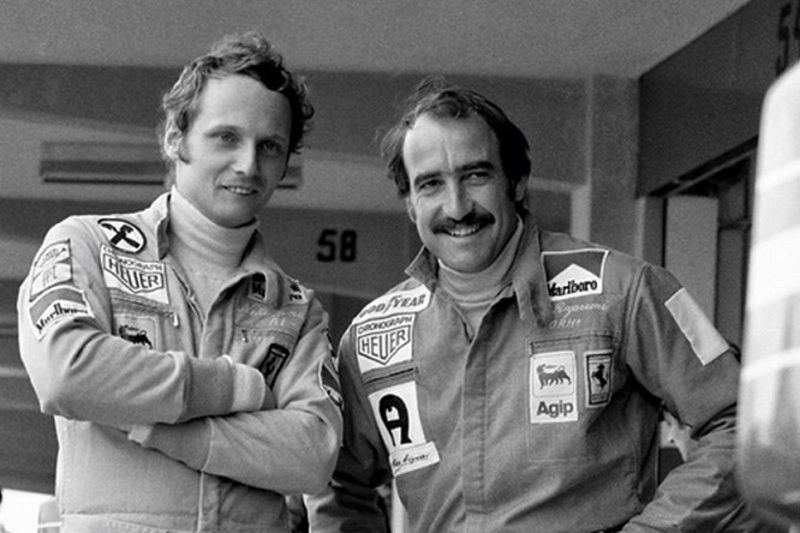 Due piloti, compagni, amici: Lauda e Regazzoni