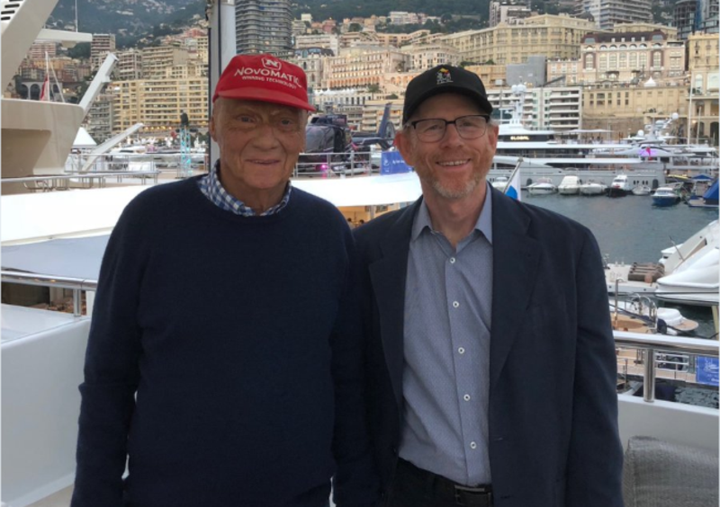 Niki Lauda, dopo la morte il ricordo di Ron Howard