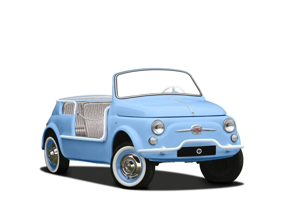 Fiat 500 Jolly Icon-e, elettrica d’antan (7)