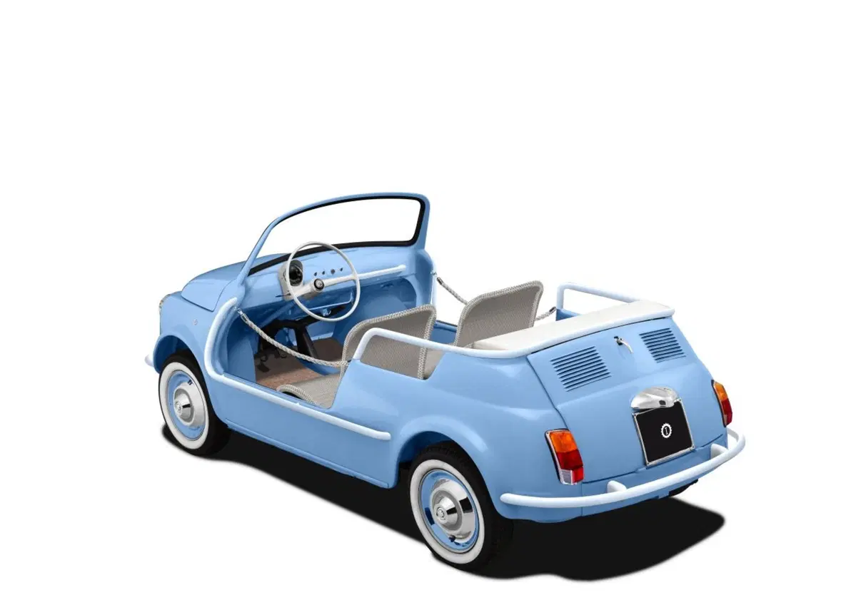 Fiat 500 Jolly Icon-e, elettrica d’antan (8)