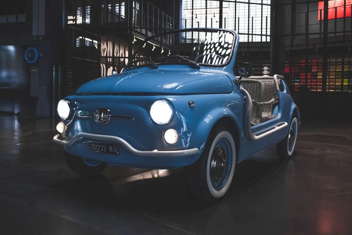 Fiat 500 Jolly Icon-e, elettrica d’antan (5)