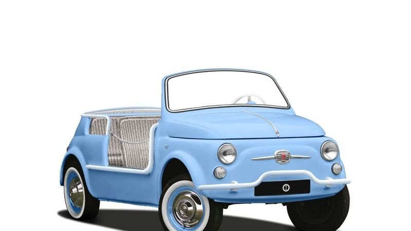 Fiat 500 Jolly Icon-e, elettrica d&rsquo;antan