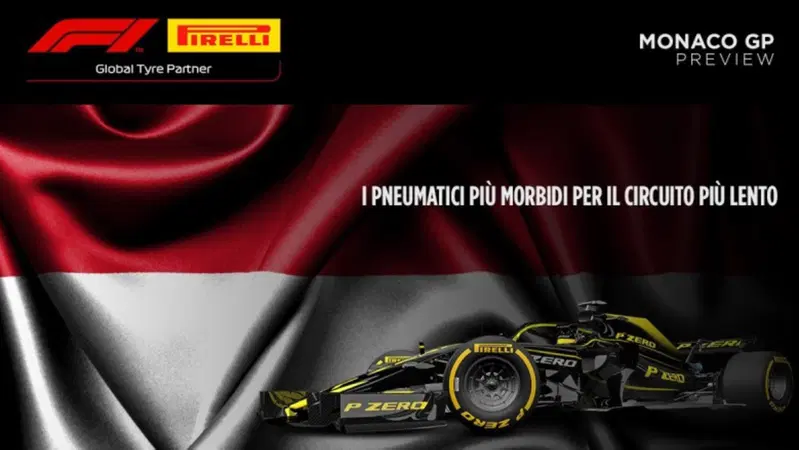 F1, GP Monaco 2019: le gomme Pirelli a Montecarlo