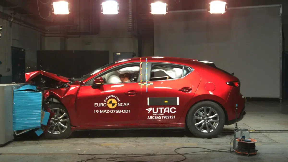 Crash test Euro NCAP, Mazda 3 al top dopo l'ultima sessione di test (3)
