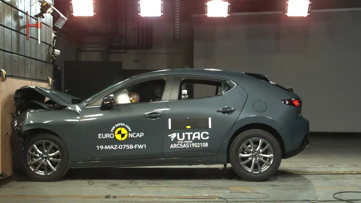 Crash test Euro NCAP, Mazda 3 al top dopo l'ultima sessione di test (4)