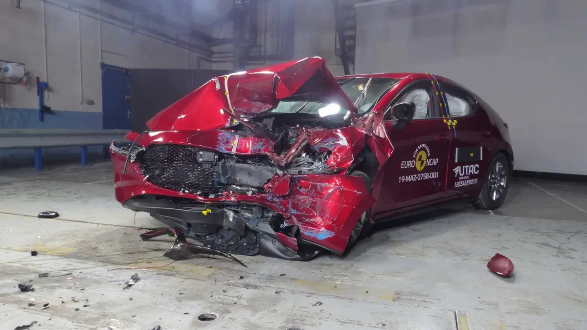 Crash test Euro NCAP, Mazda 3 al top dopo l'ultima sessione di test (5)