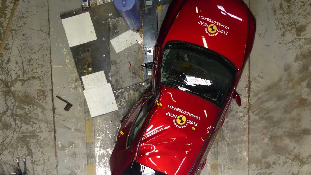 Crash test Euro NCAP, Mazda 3 al top dopo l'ultima sessione di test (8)