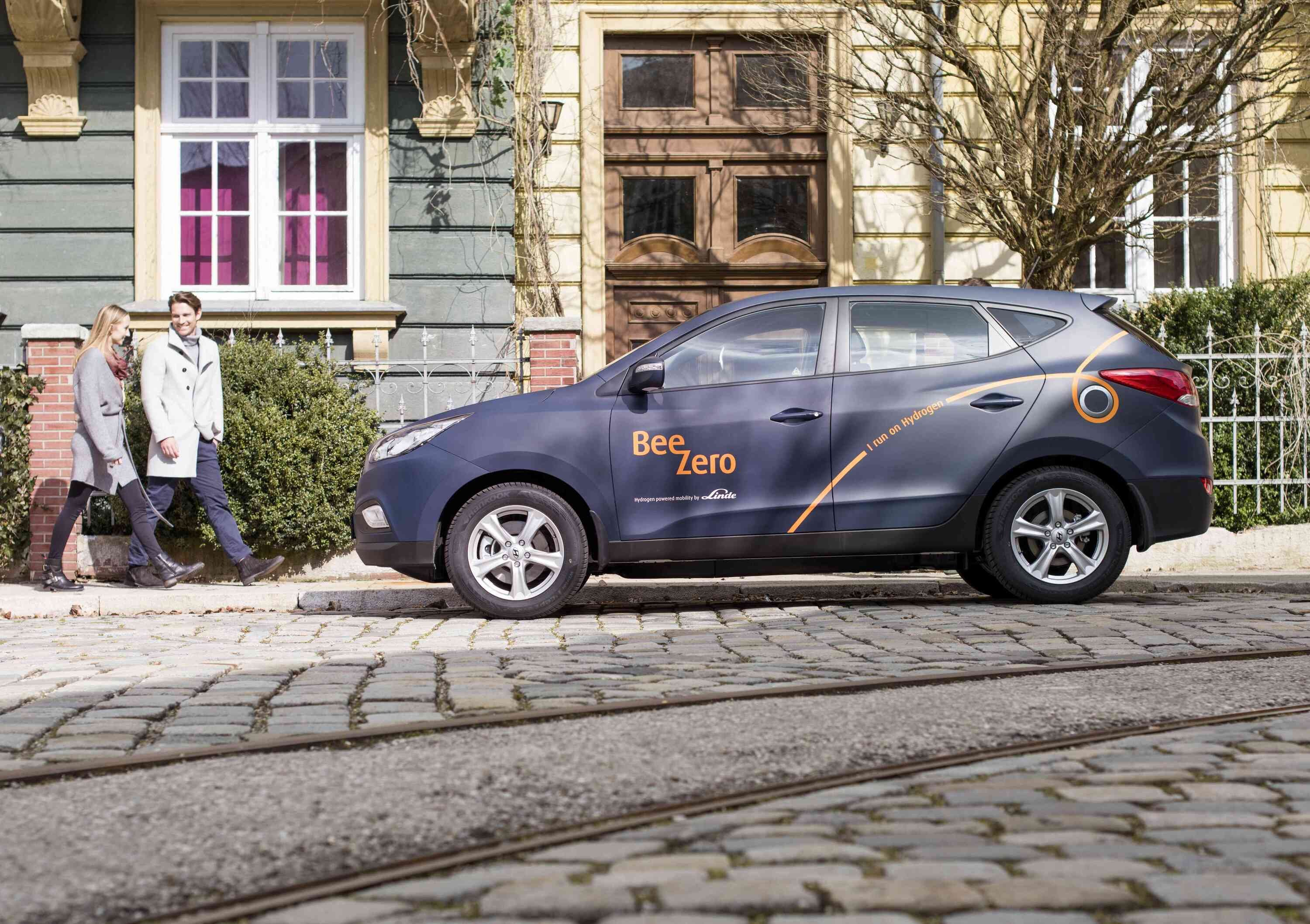 Hyundai BeeZero, il primo car sharing a idrogeno del mondo