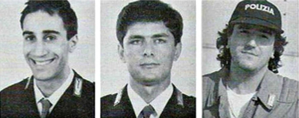 Vito Schifani, Rocco Dicillo e Antonio Montinaro