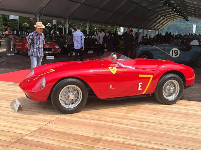 La pi&ugrave; costosa a Cernobbio 2019: la Ferrari da gara del Team Parravano anni CInquanta