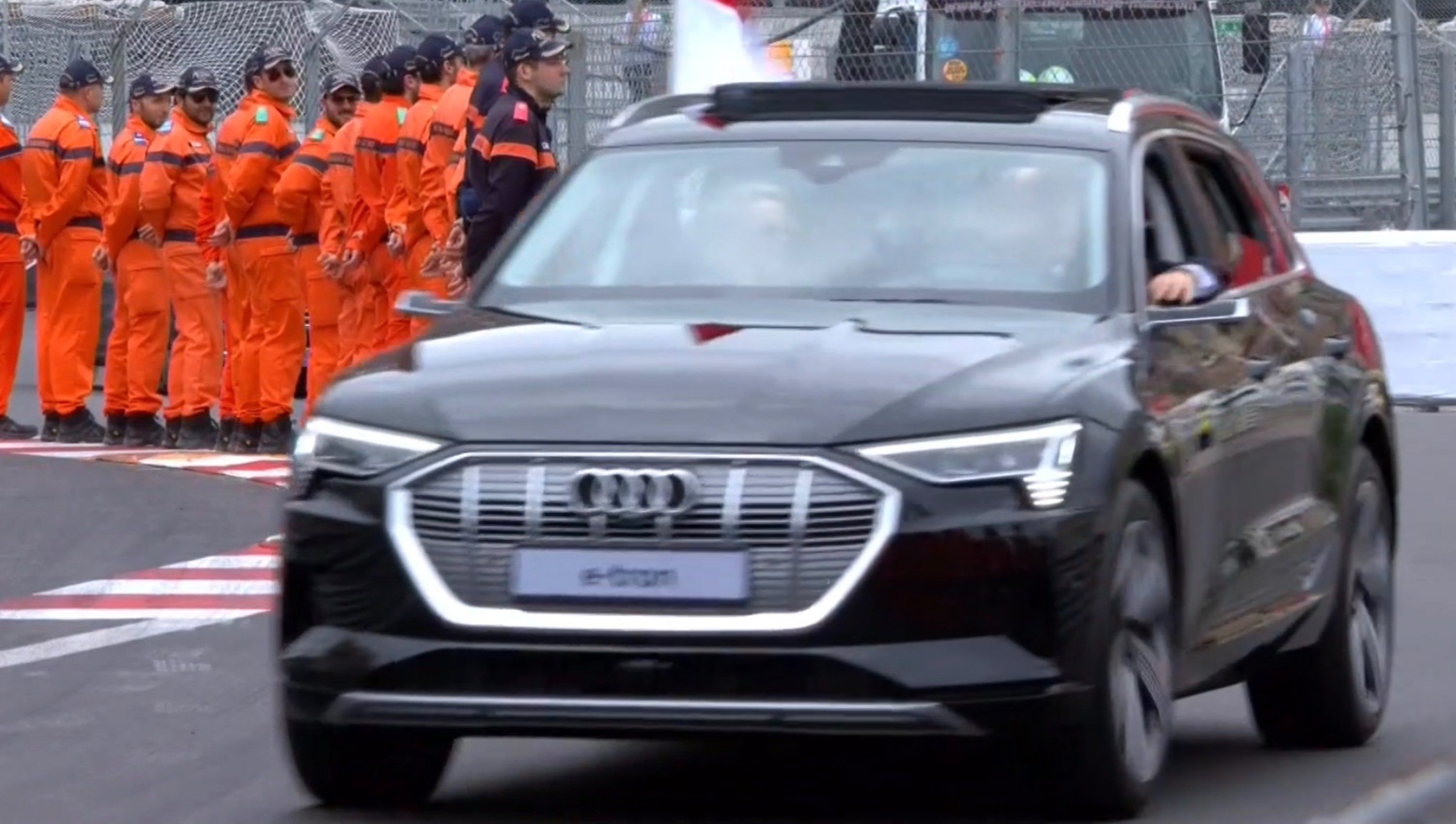 F1, GP Monaco 2019: il Principe Alberto su Audi e-tron