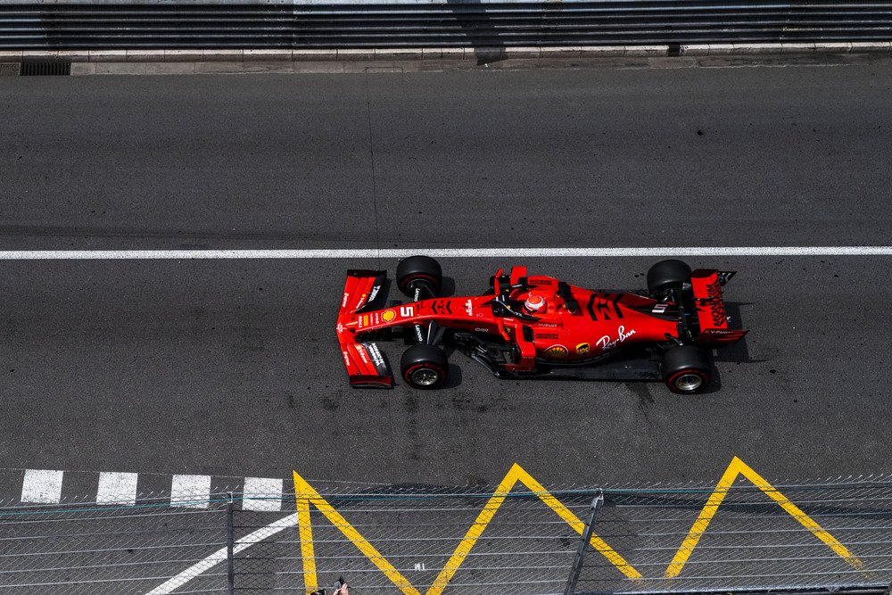 Secondo gradino del podio per Sebastian Vettel a Monaco
