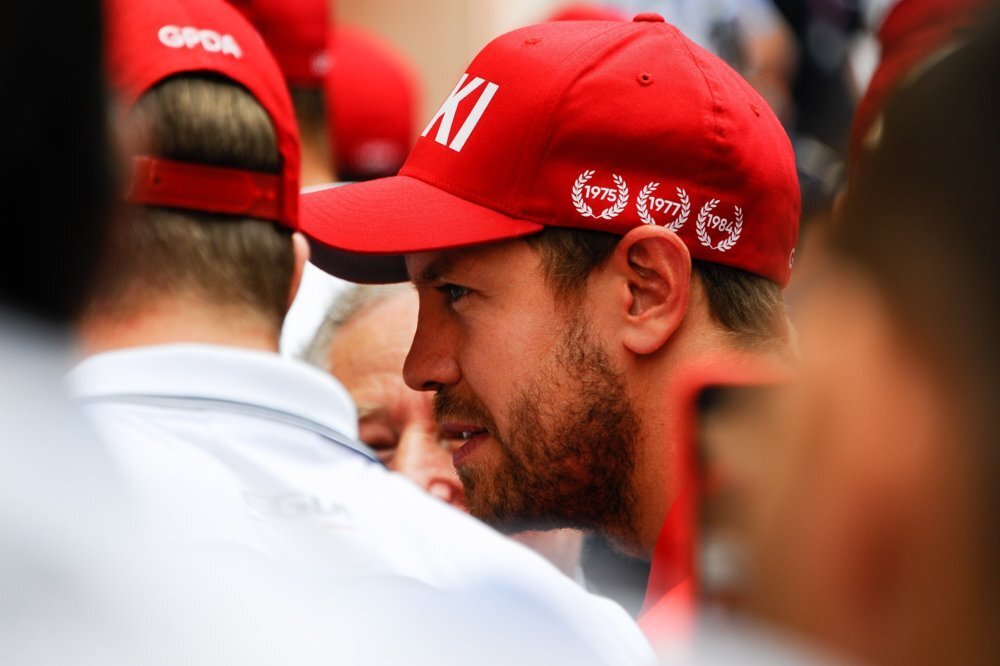 Sebastian Vettel al GP di Monaco 2019