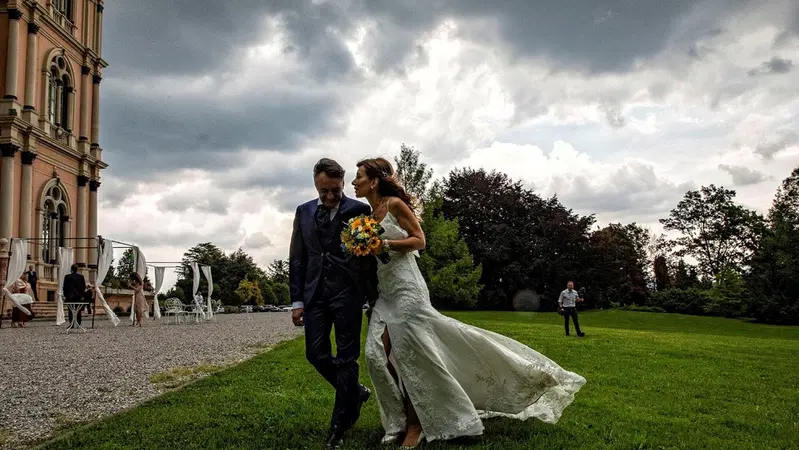 Il matrimonio “da corsa” di Tarcisio e Fiammetta