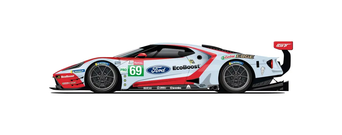 Ford GT: alla 24 ore di Le Mans con 5 livree celebrative (2)
