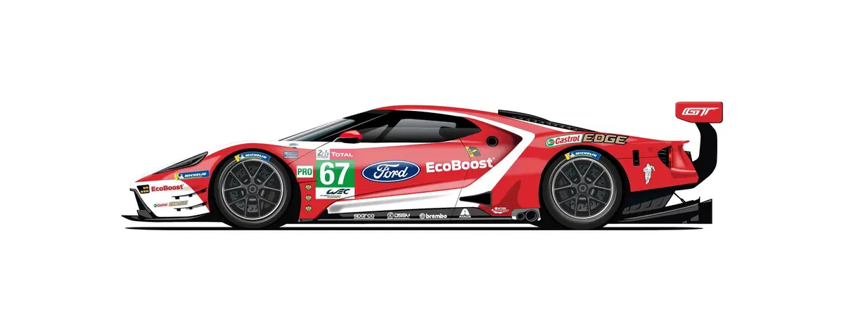 Ford GT: alla 24 ore di Le Mans con 5 livree celebrative (5)