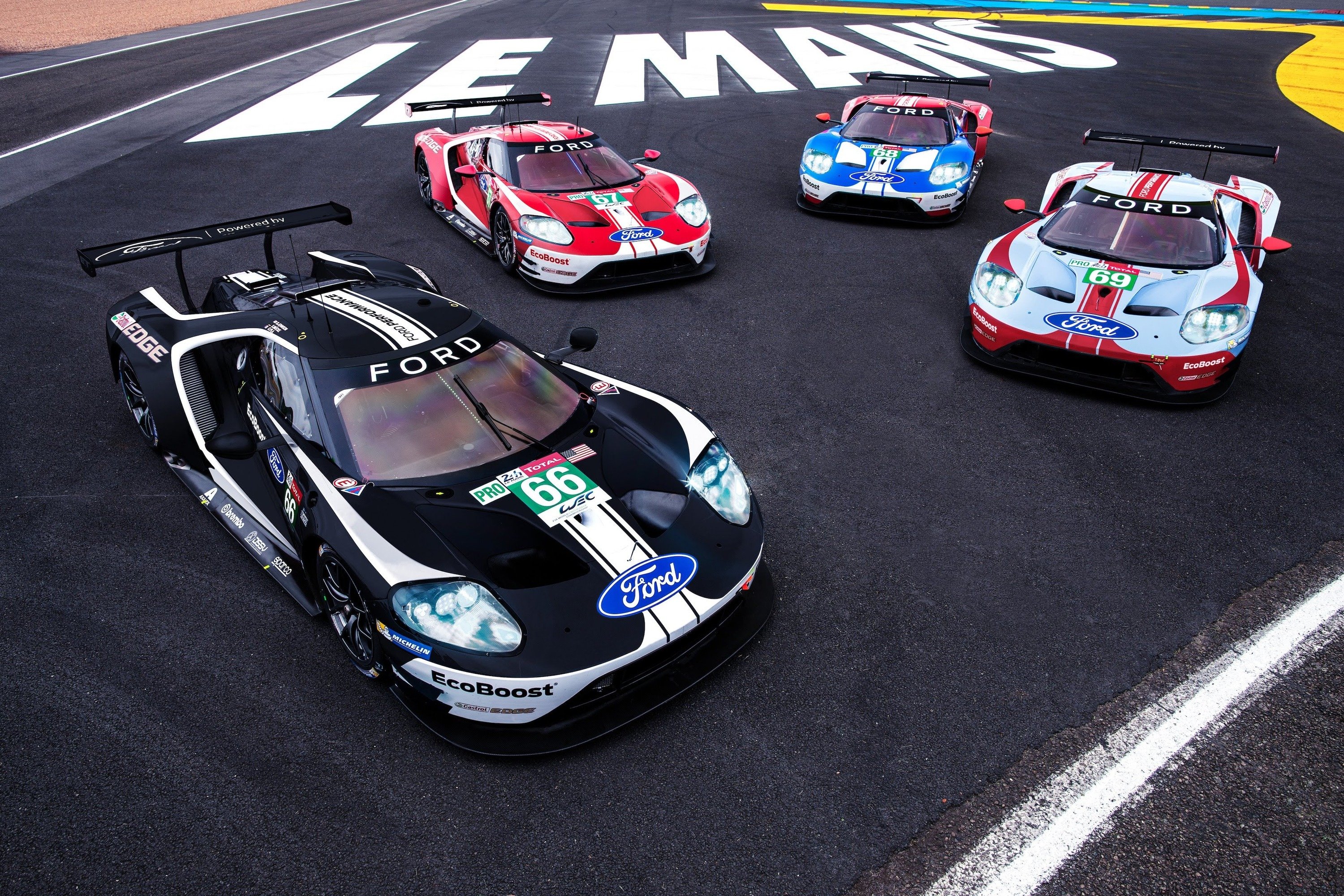 Ford GT: alla 24 ore di Le Mans con 5 livree celebrative