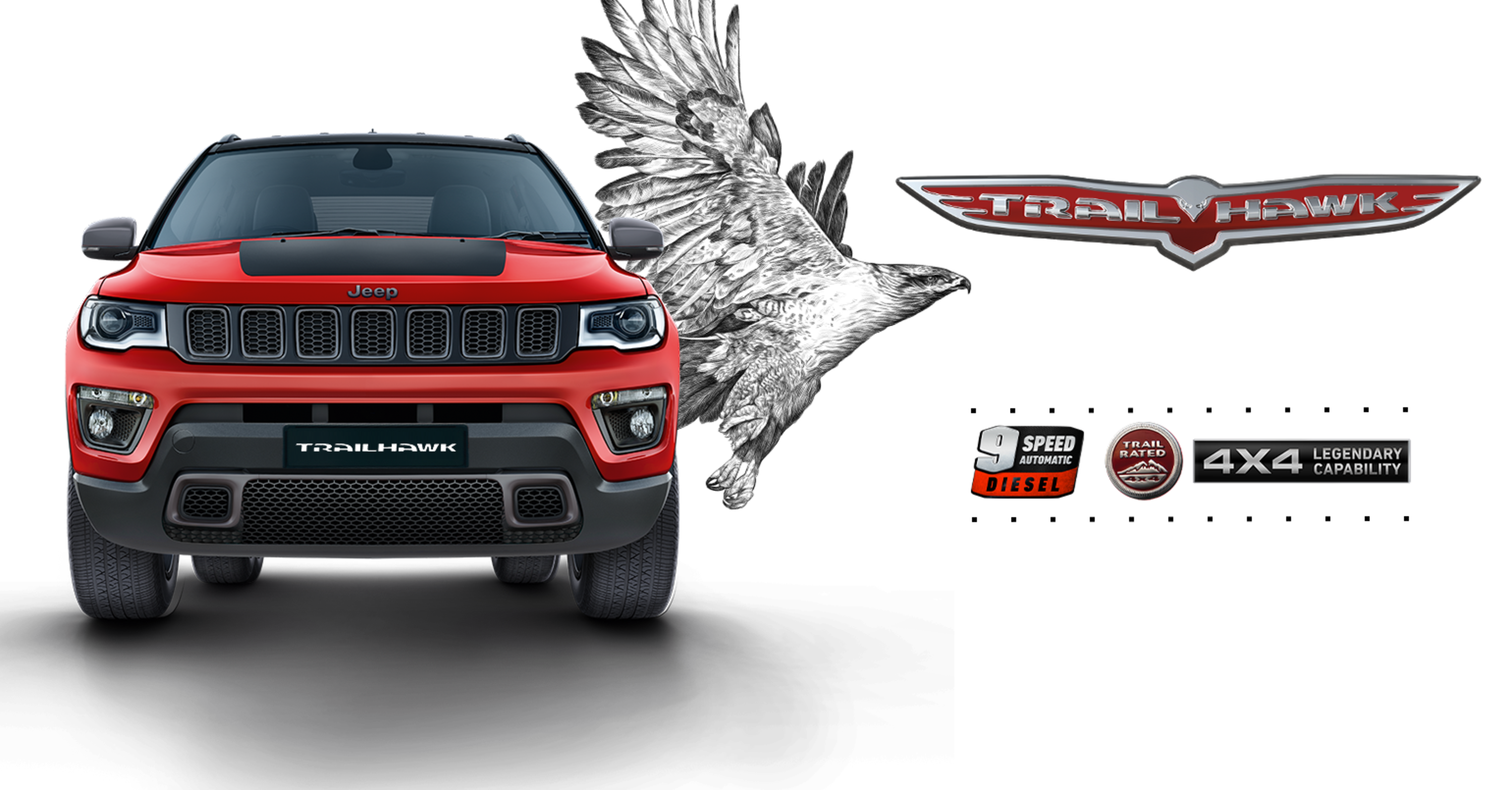 Nuova gamma Jeep Trailhawk 2019: ecco la Compass  pi&ugrave; tosta