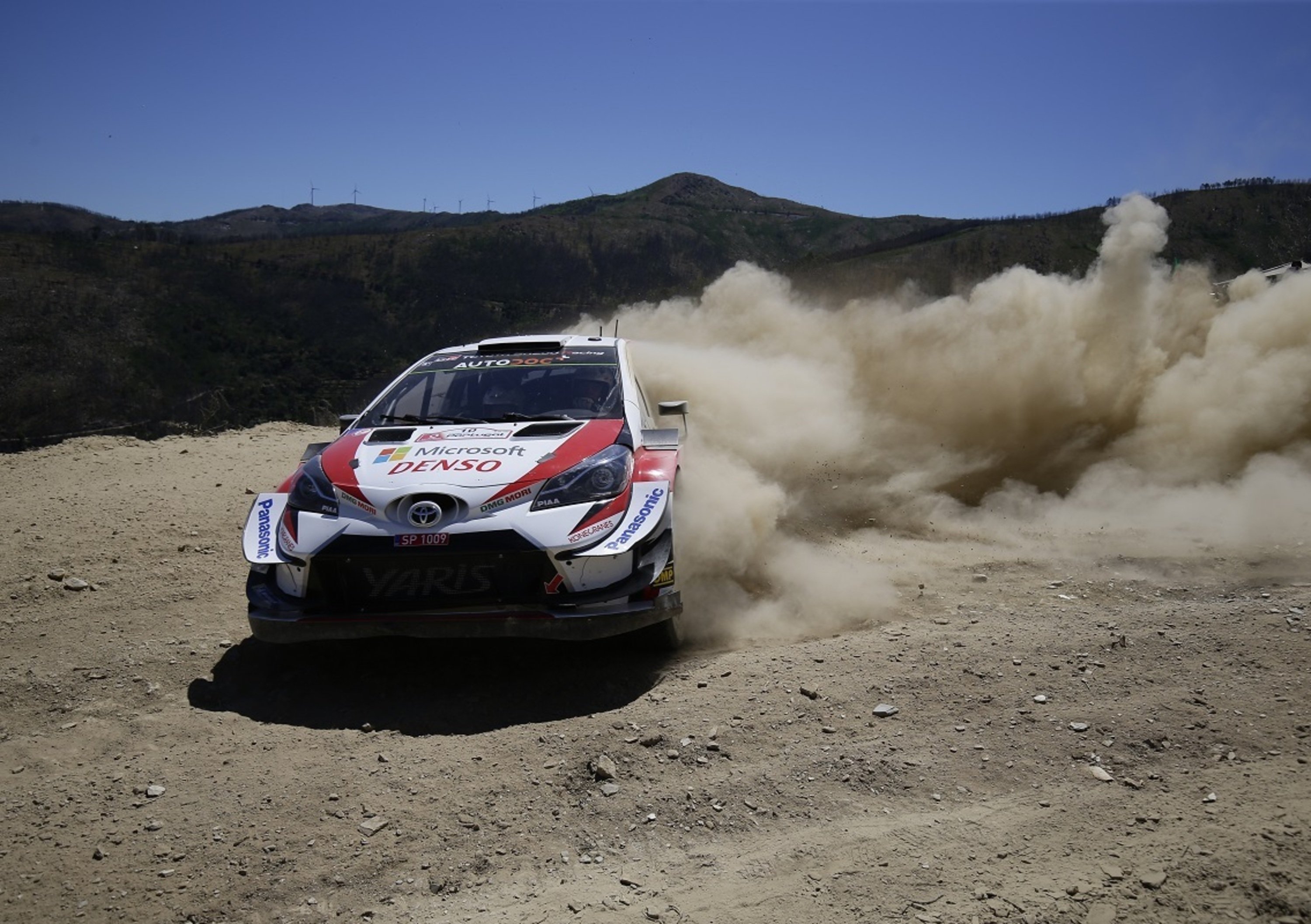 WRC 2019. Portogallo. T3T. Tanak e 3 Toyota al comando