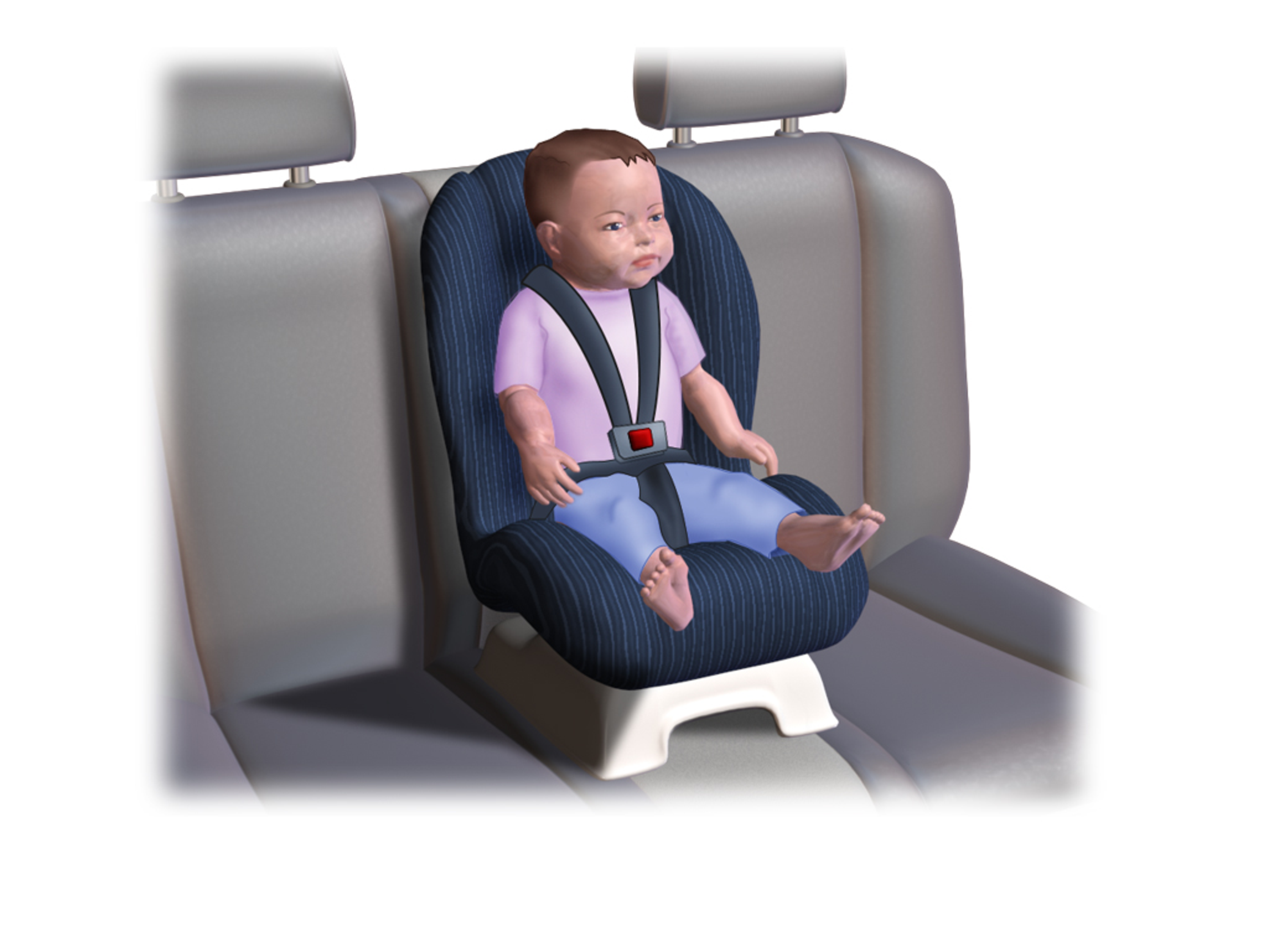 Sicurezza bambini in auto, Seduti davanti o dietro, il 30% dei piccoli soffre: ecco le regole