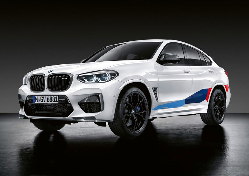 BMW X3 M e X4 M, arrivano le Performance Parts