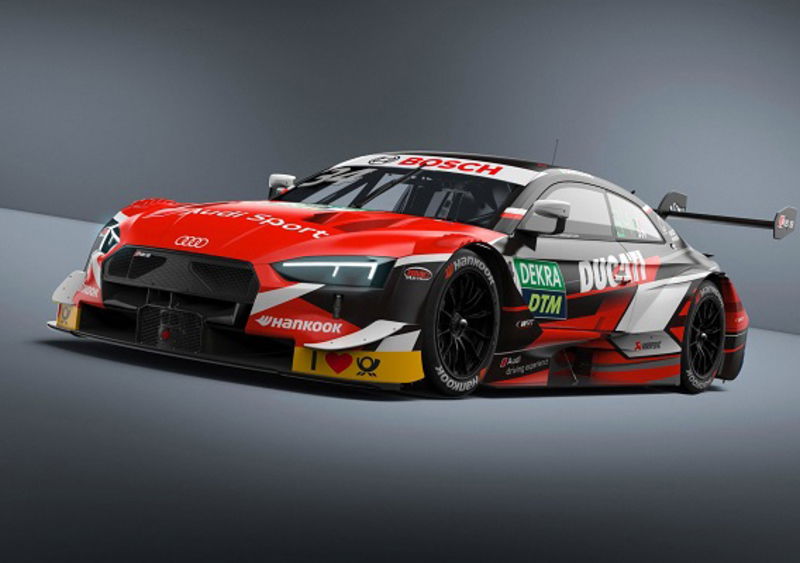 DTM Misano 2019, Dovizioso con livrea Ducati anche su 4 ruote