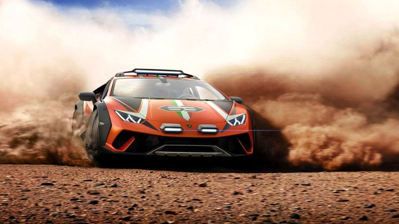 Lamborghini Huracan Sterrato, supercar da offroad