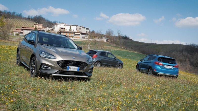Ford Active, La gamma Crossover dell'ovale blu: al volante di Ka+, Fiesta e Focus [video]