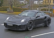 Porsche 911 GT3 RS 4.2: fa paura, anche nello spy