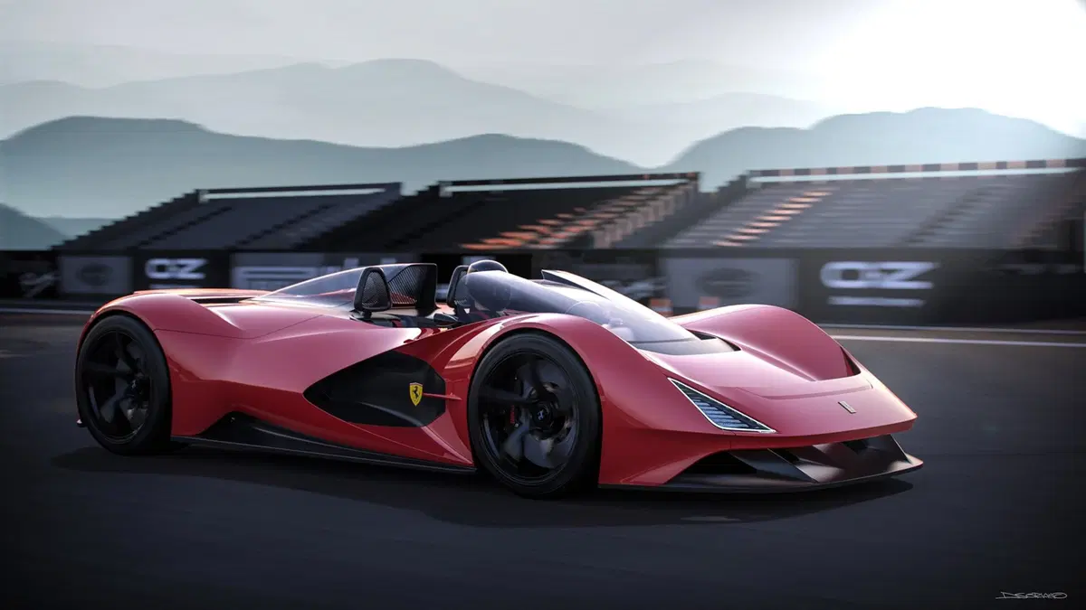 Ferrari Aliante Barchetta, V12 aspirato, cambio manuale e niente elettronica (2)