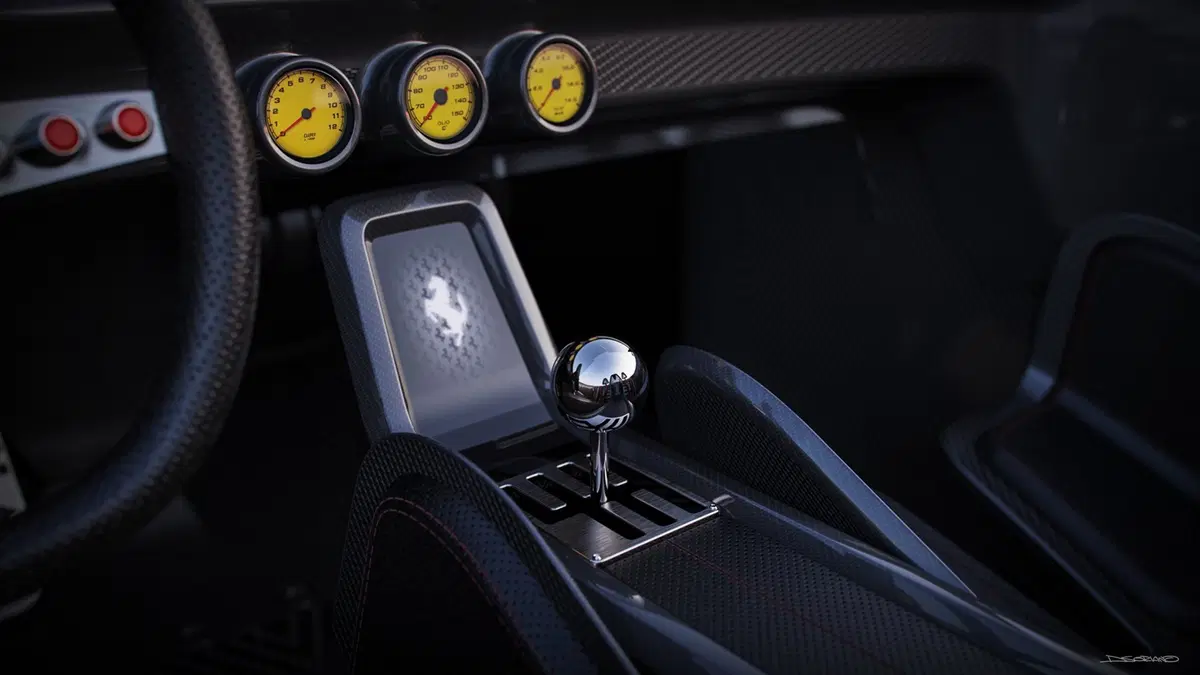 Ferrari Aliante Barchetta, V12 aspirato, cambio manuale e niente elettronica (3)