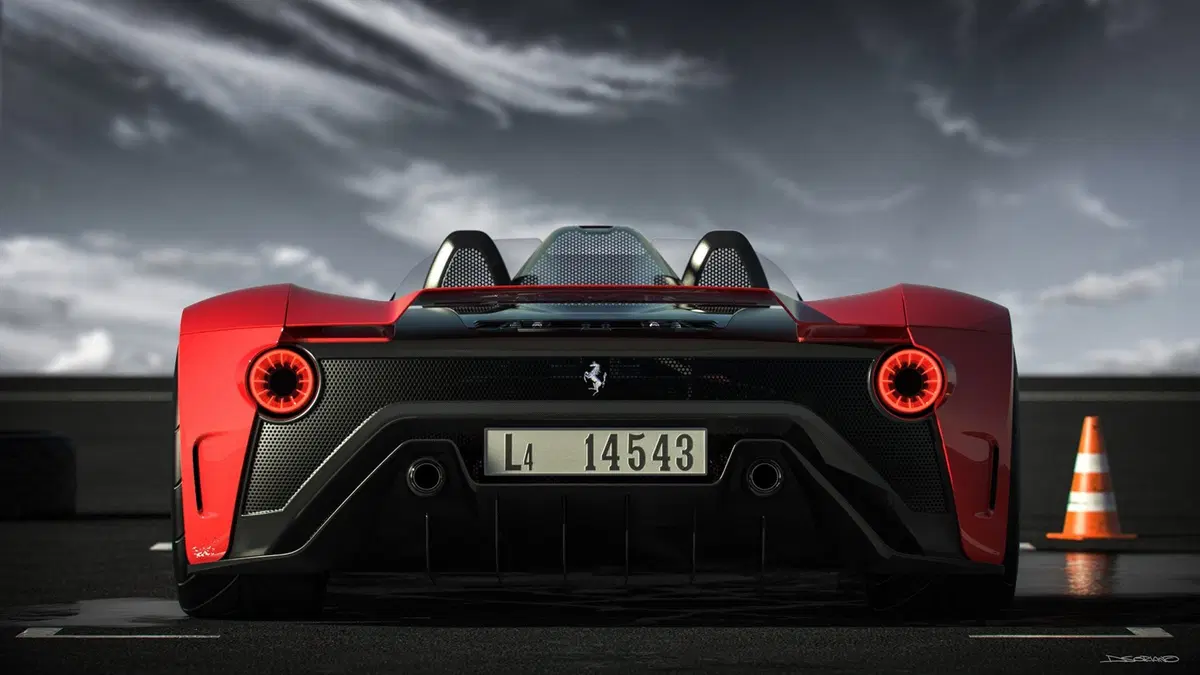 Ferrari Aliante Barchetta, V12 aspirato, cambio manuale e niente elettronica (5)