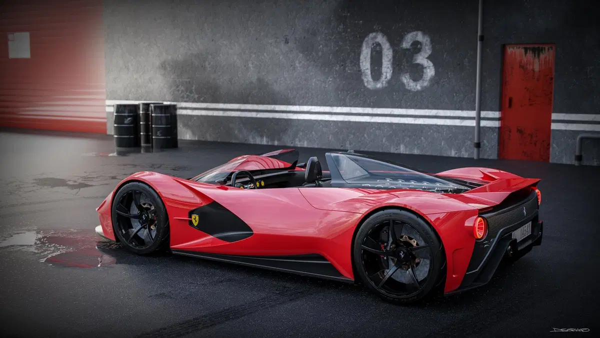Ferrari Aliante Barchetta, V12 aspirato, cambio manuale e niente elettronica (10)