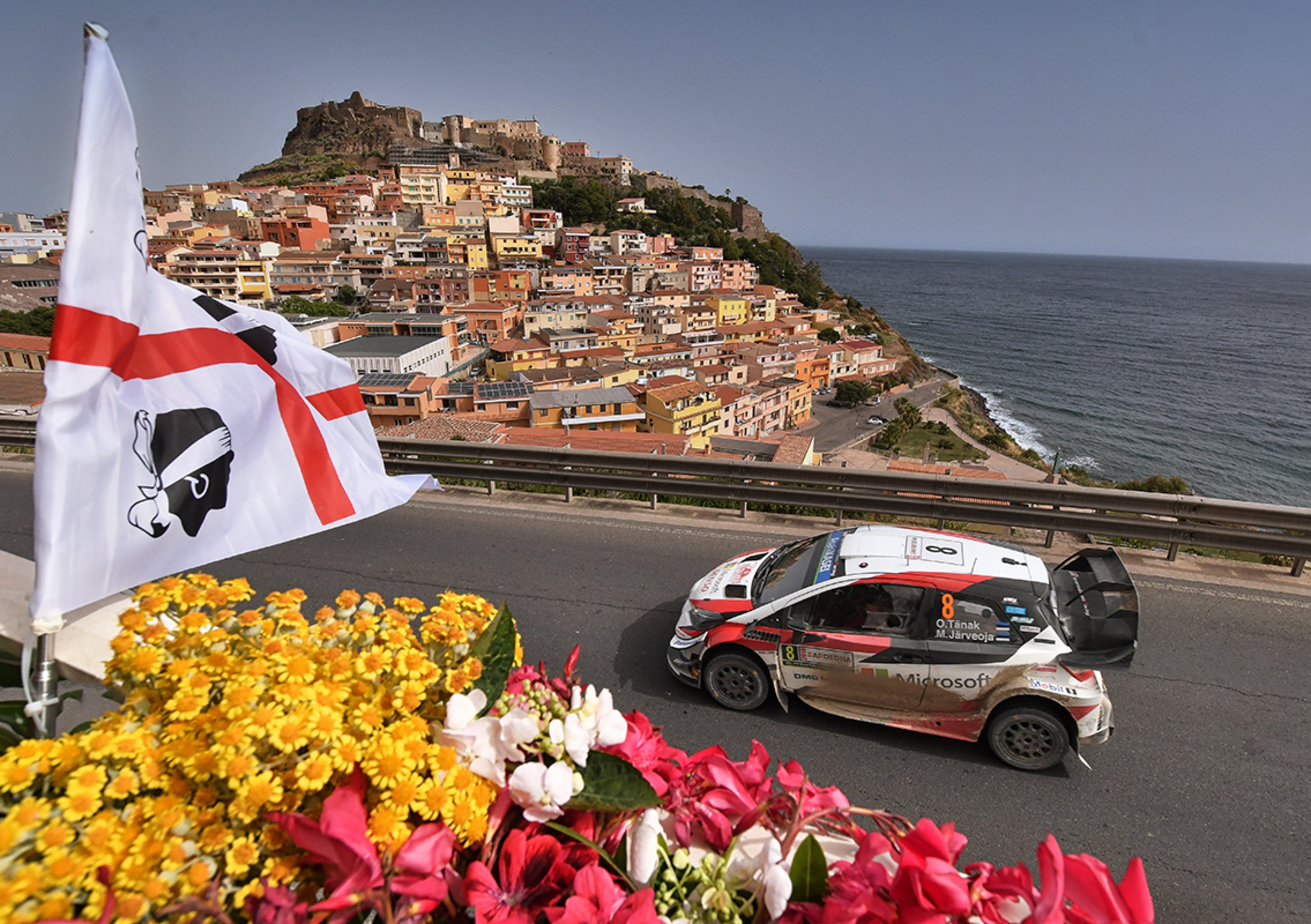 WRC19 Italia Sardegna. Monologo Tanak per Megafono Toyota