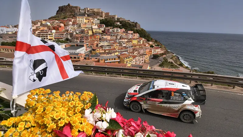 WRC19 Italia Sardegna. Monologo Tanak per Megafono Toyota