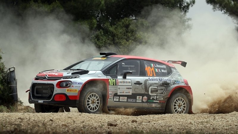 WRC19 Italia Sardegna. CIR. &Egrave; duello Rossetti-Basso