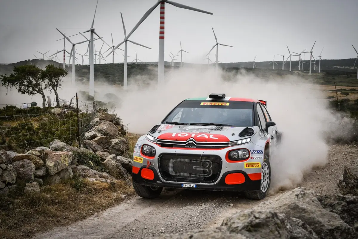 WRC19 Italia Sardegna. CIR. È duello Rossetti-Basso (5)