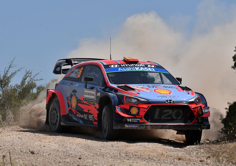 WRC19 Italia Sardegna. Dani Sordo, Hyundai, In Paradiso. Tanak&hellip;