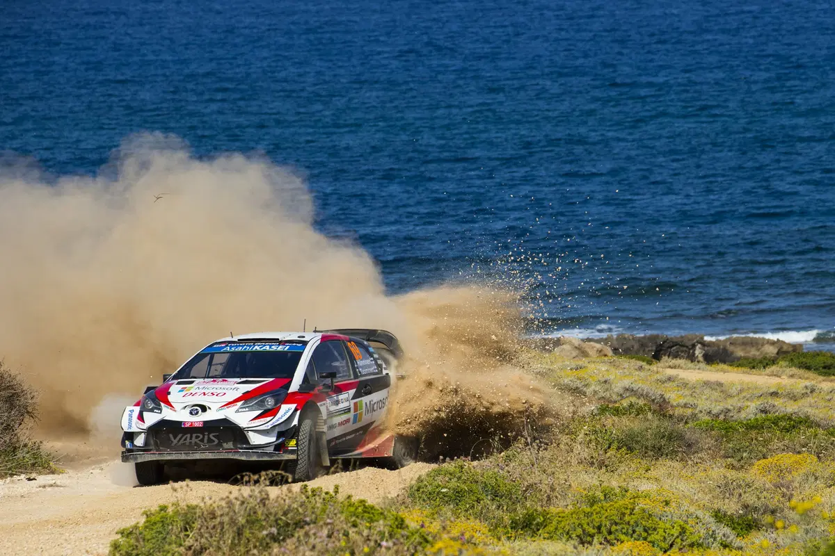 WRC19 Italia Sardegna. Dani Sordo, Hyundai, In Paradiso. Tanak… (5)