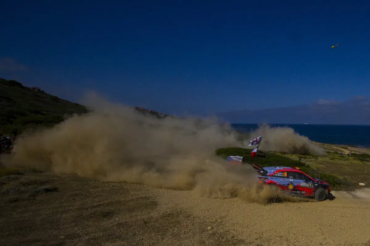 WRC19 Italia Sardegna. Dani Sordo, Hyundai, In Paradiso. Tanak… (11)