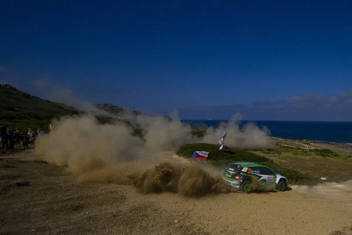 WRC19 Italia Sardegna. Dani Sordo, Hyundai, In Paradiso. Tanak… (12)