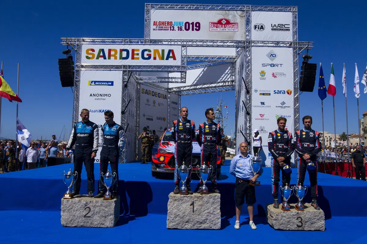 WRC19 Italia Sardegna. Dani Sordo, Hyundai, In Paradiso. Tanak… (17)
